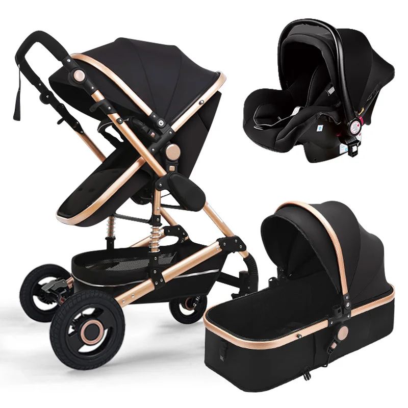 Frame stroller kanggo kursi mobil